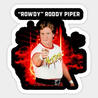 Rowdy Roddy Piper Sticker